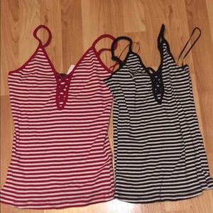 Low Cut Criss Cross Tank